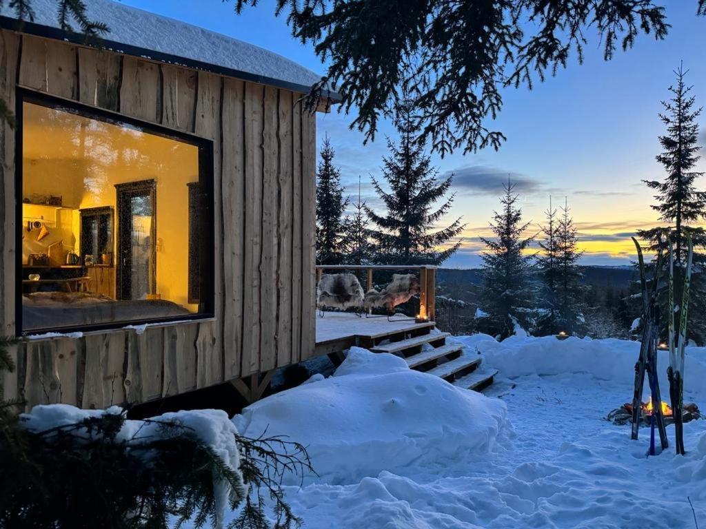 Forest Cabin With Stunning Mountain View & Sauna Torsby Exterior photo