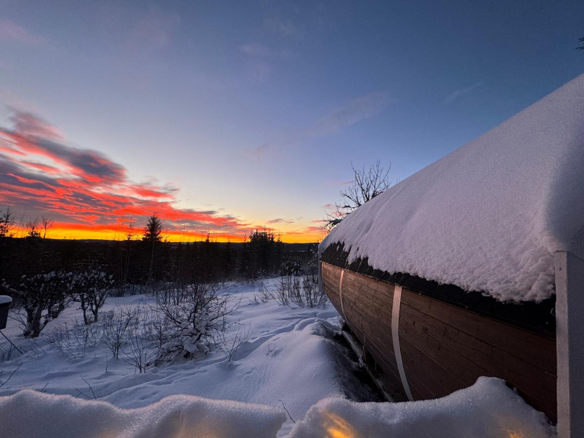 Forest Cabin With Stunning Mountain View & Sauna Torsby Exterior photo